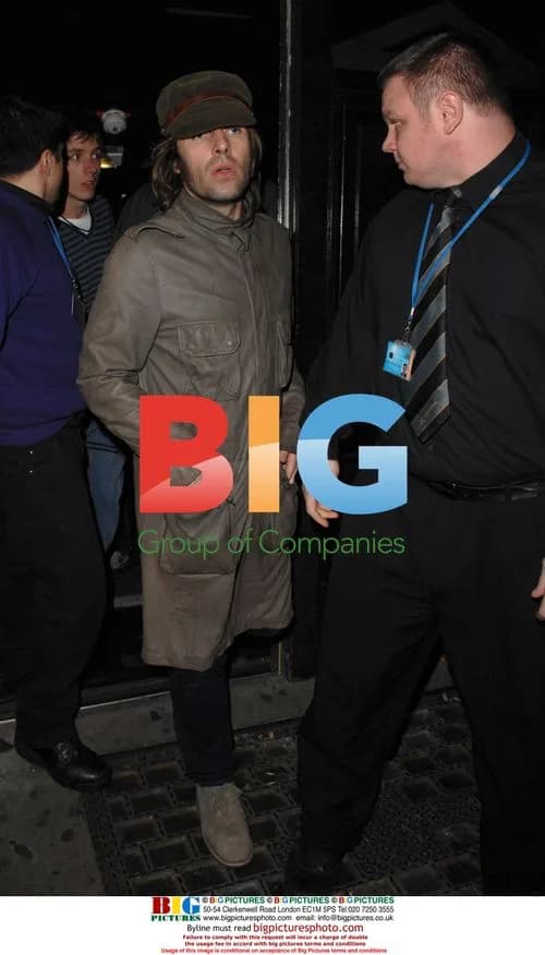 Liam Gallagher leaves 'For Pities Sake' event in London
