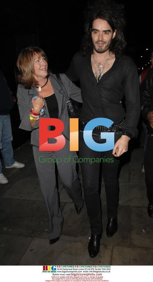 Russell Brand and Mum at London Event