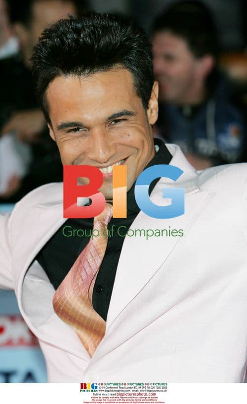 Chico Slimani at the National TV Awards