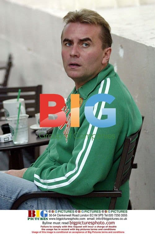 Actor Danny McCall in London Coffee Shop