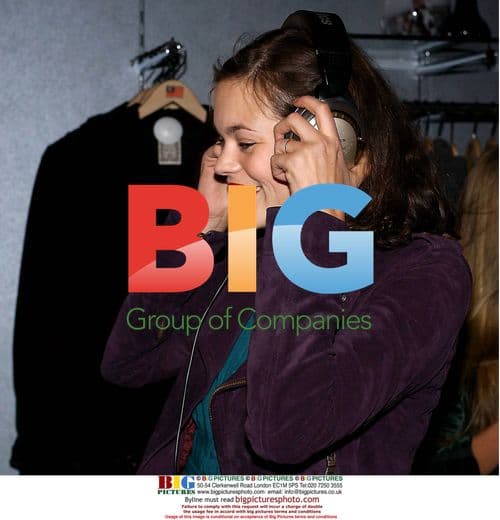 Jasmine Guinness DJs with Poppy Lloyd at Diesel party