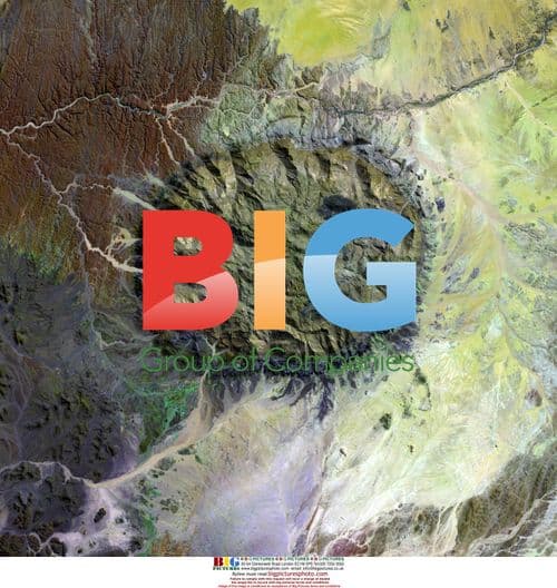 Granite Mountain 'Daures' in Namib Desert