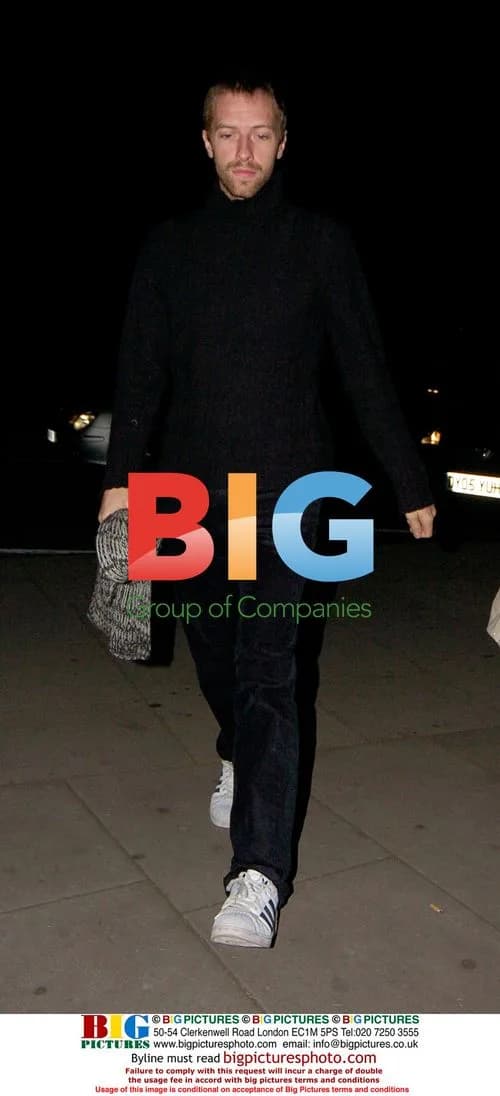 Chris Martin at Sir Paul McCartney's show