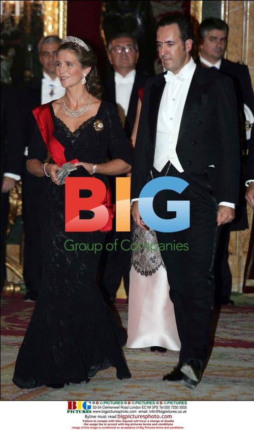 Spanish Royals Host Portugal President Dinner