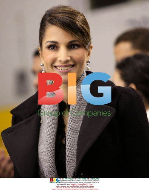 Queen Rania visits Flevoland, Holland