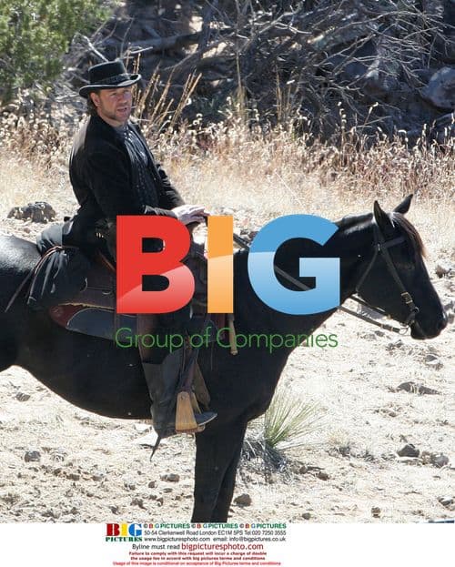 Russell Crowe films "3:10 To Yuma"