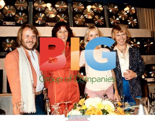 ABBA Pop Group Portrait 1979