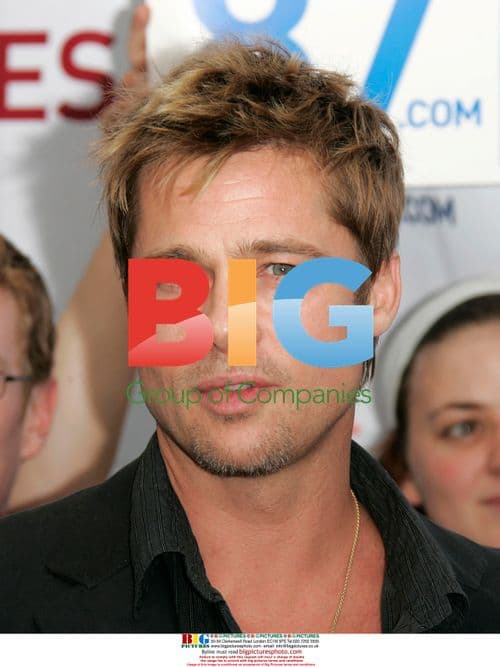 Brad Pitt Shows Off Gold Tooth