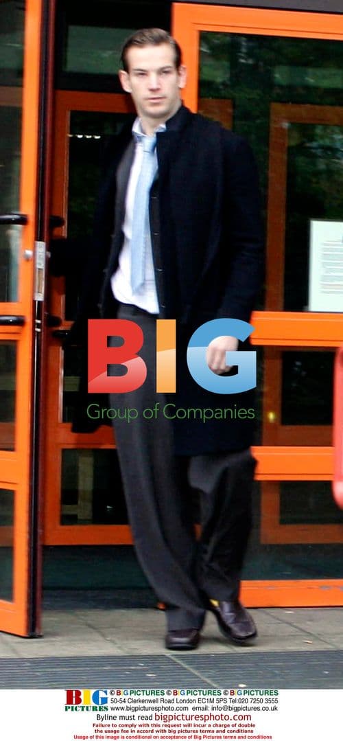 Sean Brosnan Leaving Court After Sentencing