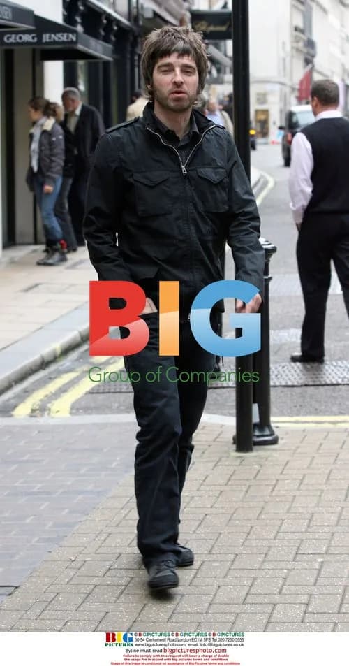 Oasis star Noel Gallagher spotted in London