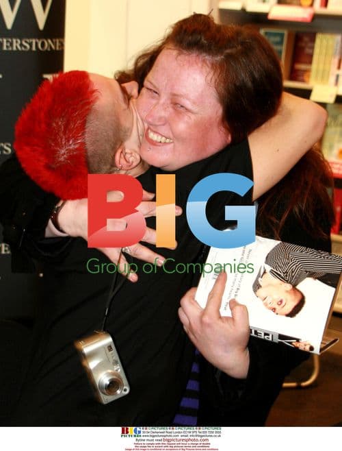 Pete Bennett at Book Signing in Manchester