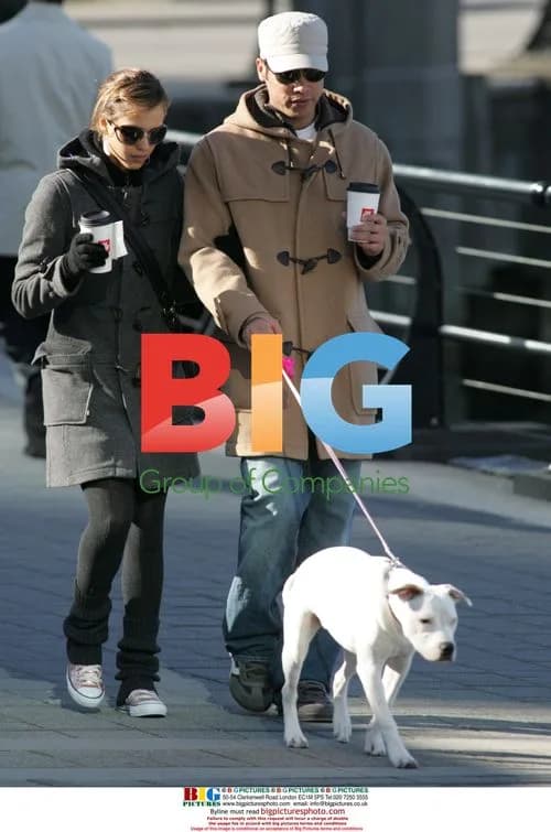 Jessica Alba and Cash Warren walk dog in Vancouver