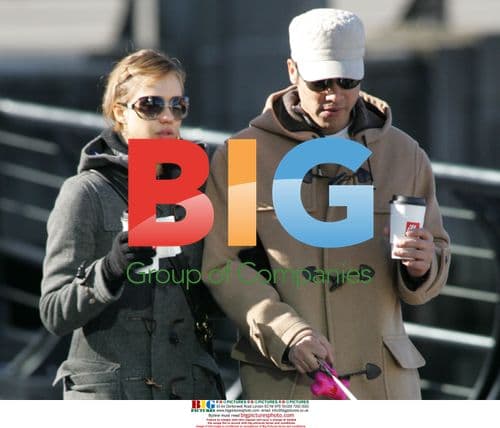 Jessica Alba and Cash Warren walk dog in Vancouver