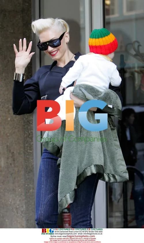 Gwen Stefani with son Kingston