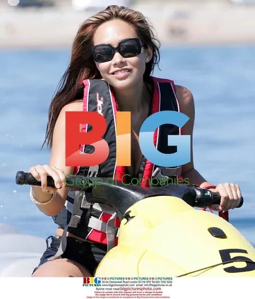 Myleene Klass on Jetski