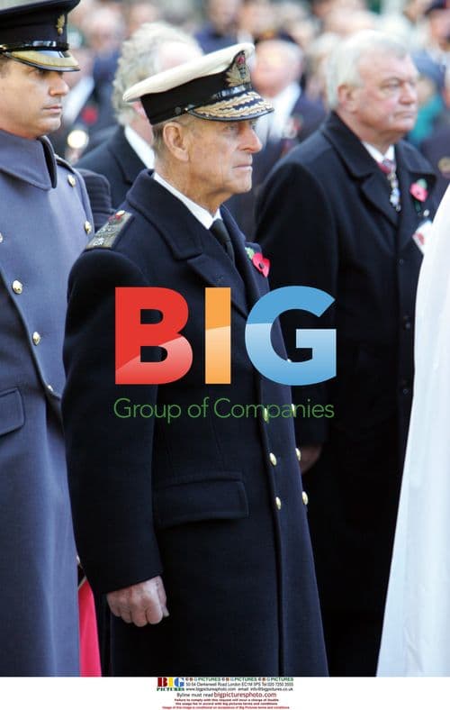 Prince Philip opens Field of Remembrance at Westminster Abbey