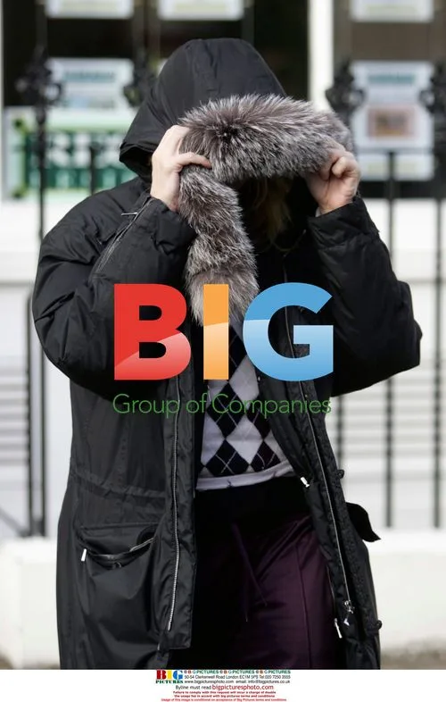Madonna Leaving London Gym, Face Hidden