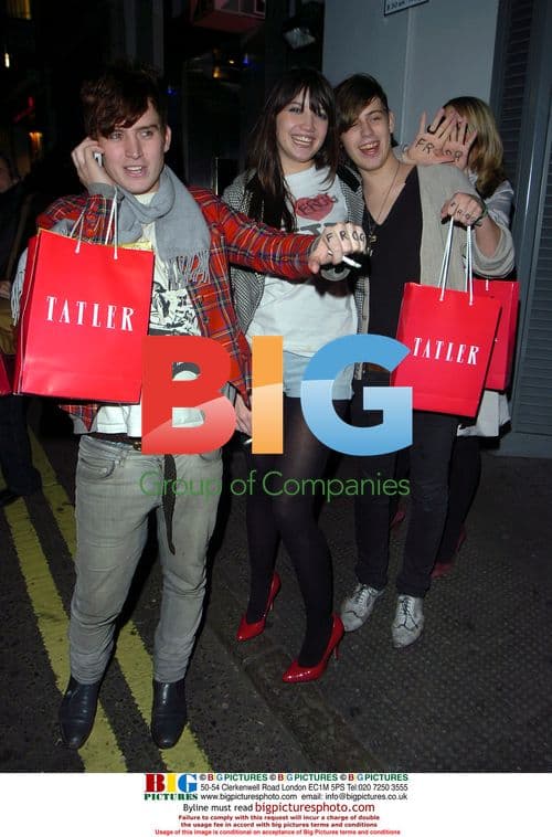 Daisy Lowe and Katie Lennon at Tatler party
