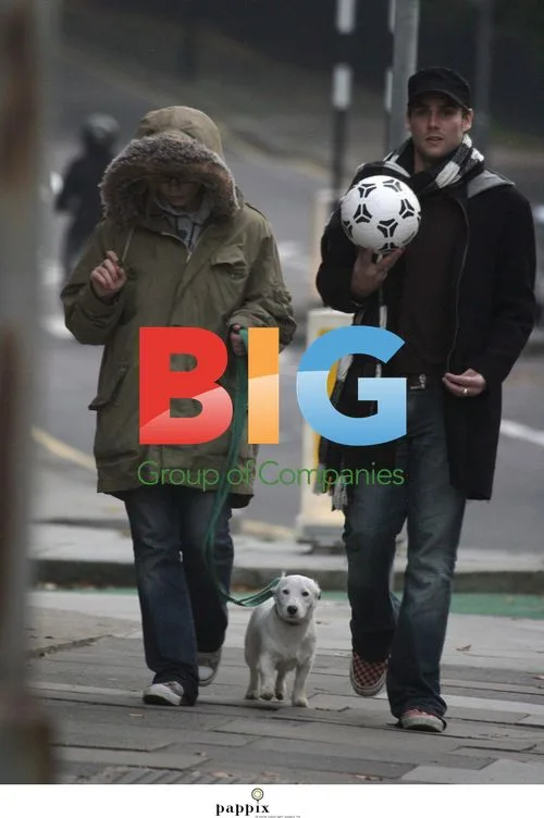 Billie Piper with mystery friend in London