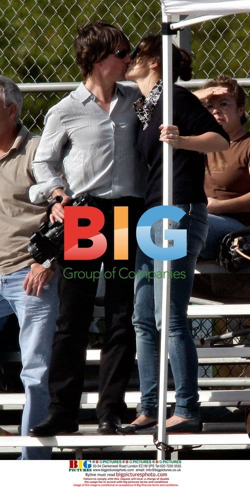 Tom Cruise and Katie Holmes at Conor's Football Game
