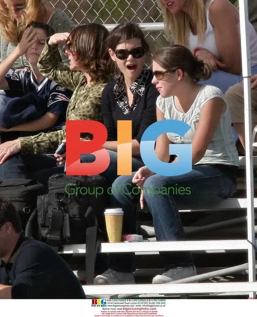 Tom Cruise and Katie Holmes Watch Son's Football Game