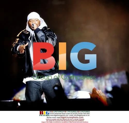 50 Cent performing at Hovet in Stockholm, Sweden