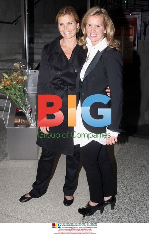 Kerry Kennedy and Mariel Hemingway at "Speak Truth to Power"