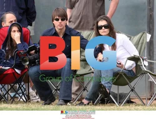 Tom Cruise and Katie Holmes at Isabella's Soccer Match