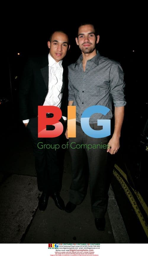 Luke and Albert from 'Make me a Supermodel' at Hilton Hotel