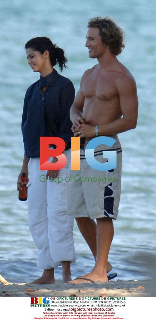 Matthew McConaughey Seen with Mystery Girl