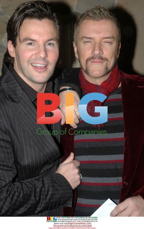 Colin and Justin arrive at BAFTA Scotland Awards 2006