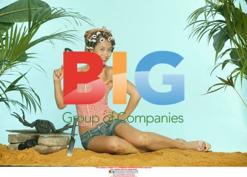 Myleene Klass at 'I'm A Celebrity' photo session