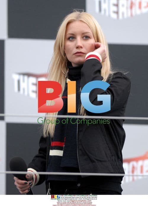 Denise Van Outen at 'The Race' Final