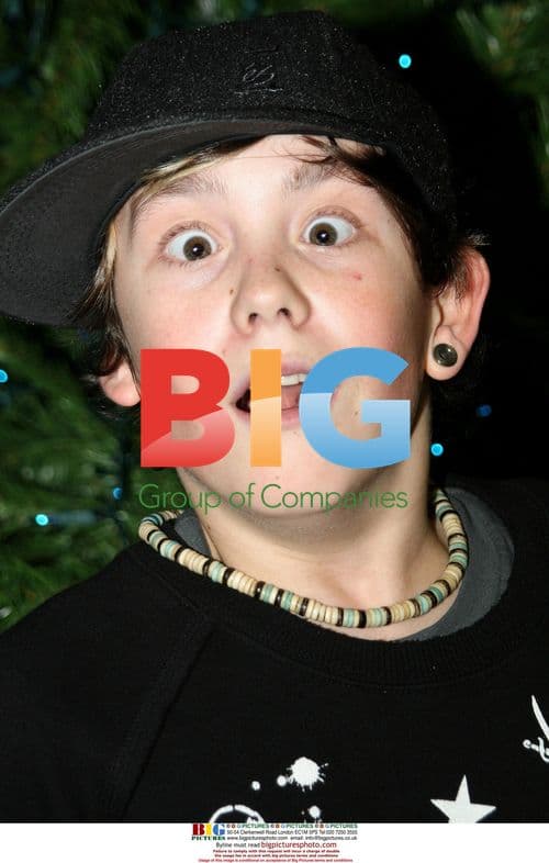 Lil Chris at Birmingham Christmas Lights 2006