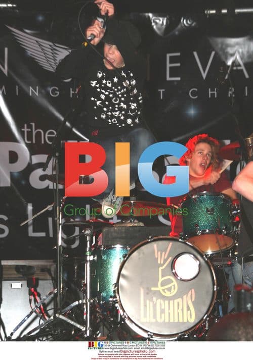 Lil Chris performs at Birmingham Christmas Lights