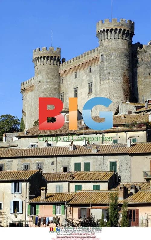 Odescalchi Castle in Bracciano, Italy