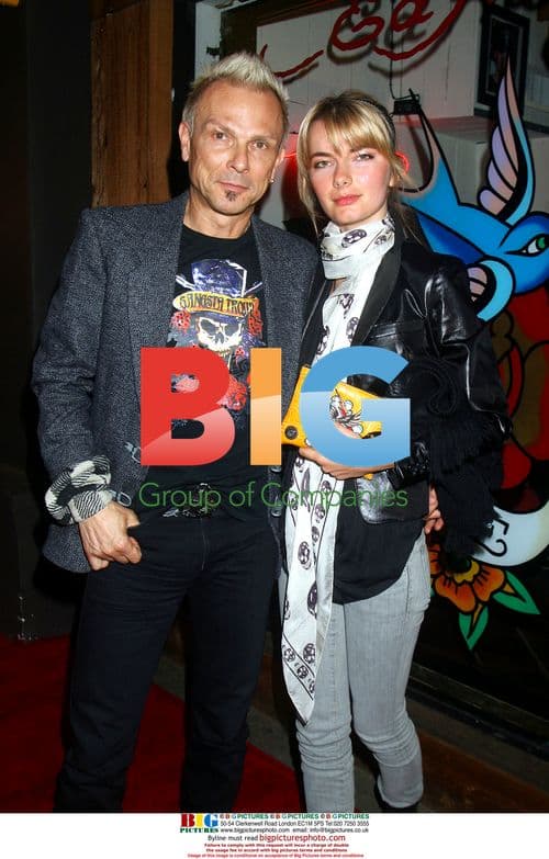 Scorpions Band Member at Ed Hardy Store Opening