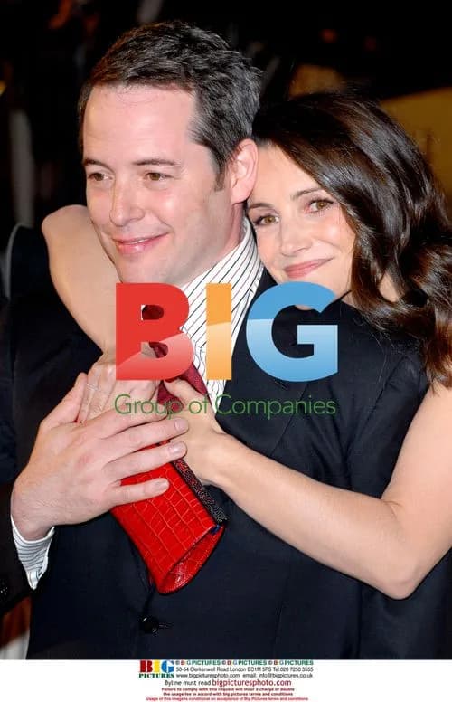 Matthew Broderick and Kristin Davis at 'Deck The Halls' premiere