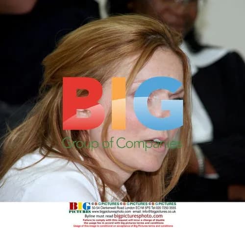 Geri Halliwell Visits Hospice in Zambia