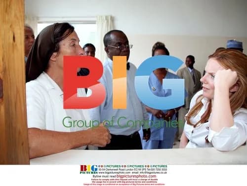 Geri Halliwell Visits Zambia Hospice