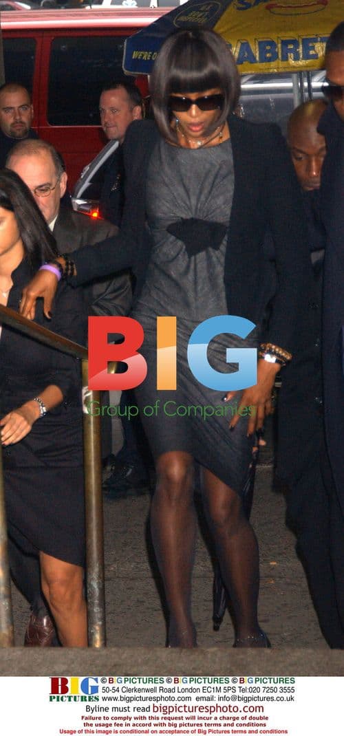 Naomi Campbell arrives at court