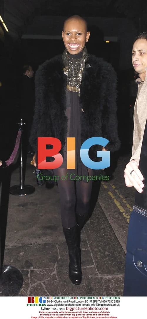 Singer Skin attends the Cuckoo Club in London