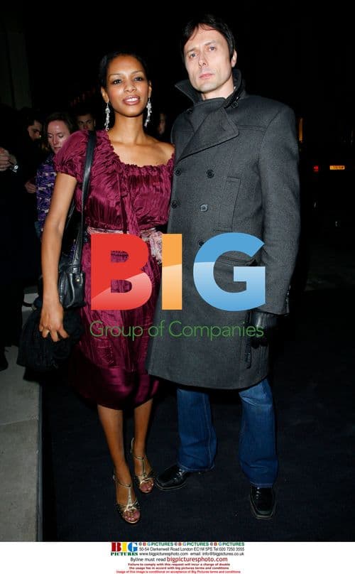 Brett Anderson and Santucia Chan at Donna Karan event