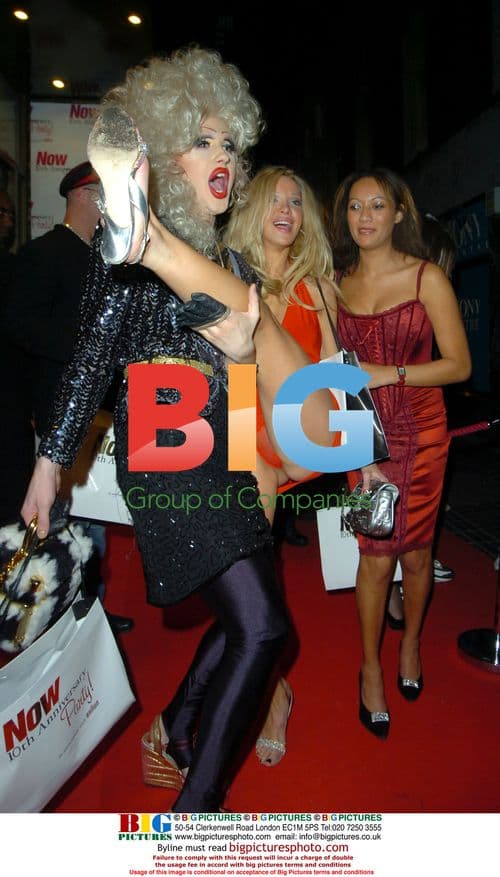 Alicia Douval at NOW mag party