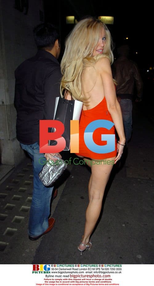 Glamour model Alicia Douval at NOW magazine party