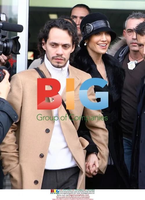 Jennifer Lopez and Marc Anthony at Cruise-Holmes Wedding