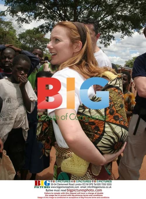 Geri Halliwell Visits Zambia