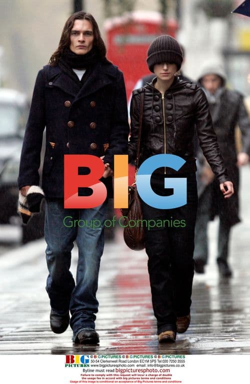 Keira Knightley Strolls in Hyde Park