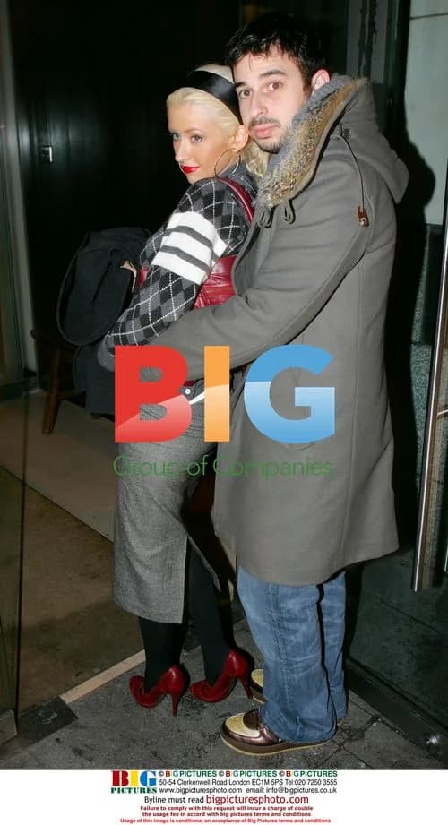 Christina Aguilera and Jordan Bratman Celebrate Anniversary in Dublin