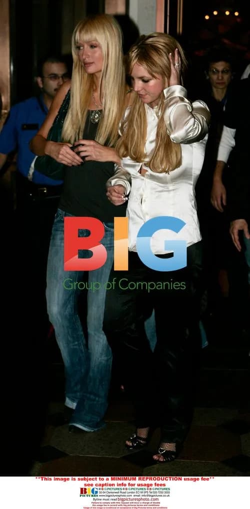 Britney Spears and Paris Hilton Hit the Town